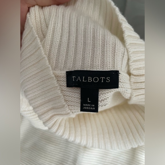 👋🏼Donated! /Talbots Tunic Mock Neck Sweater - Picture 2 of 3